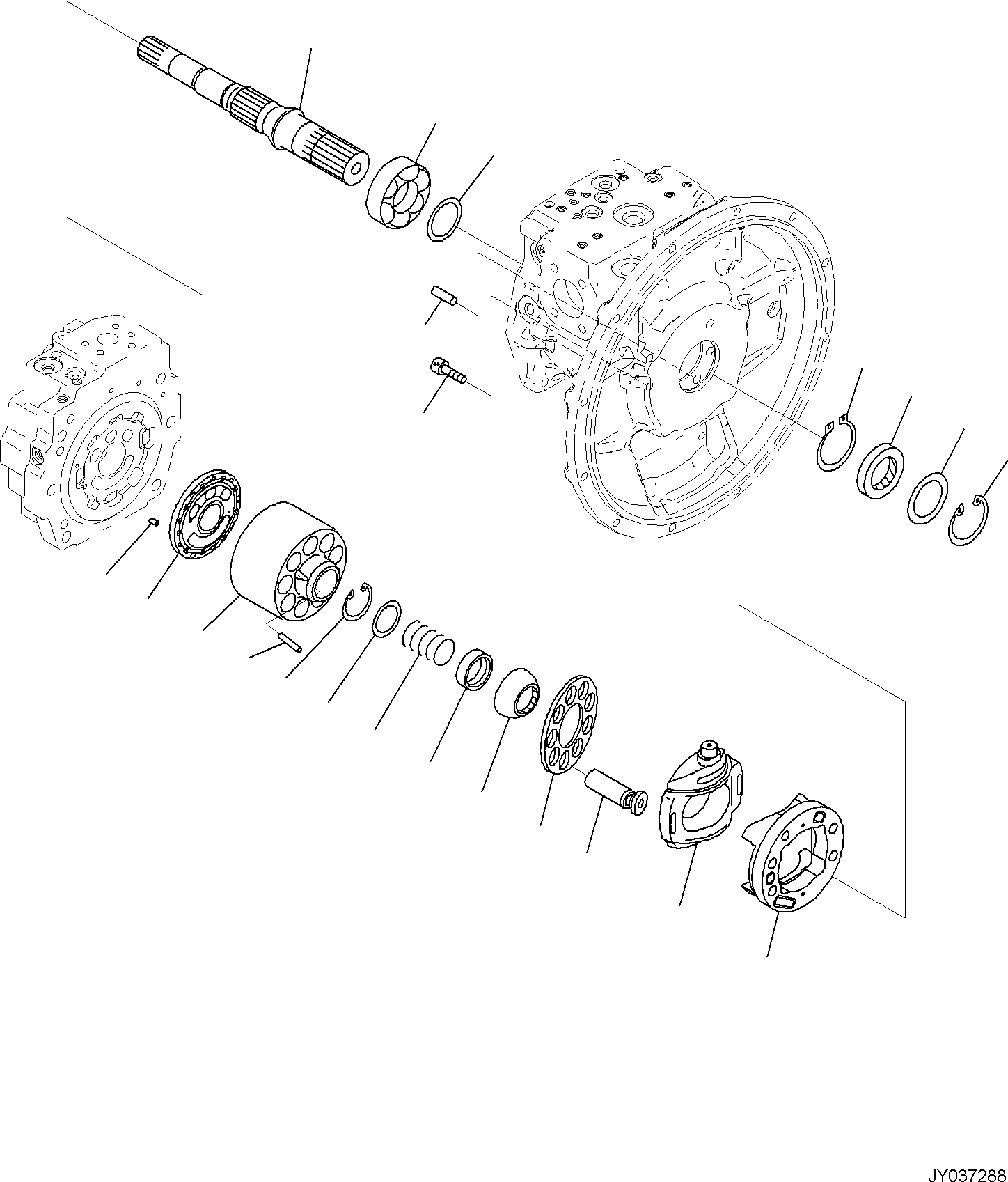 BLOCK ASSEMBLY, FRONT (\7\ 708-2L-06470) KOMATSU