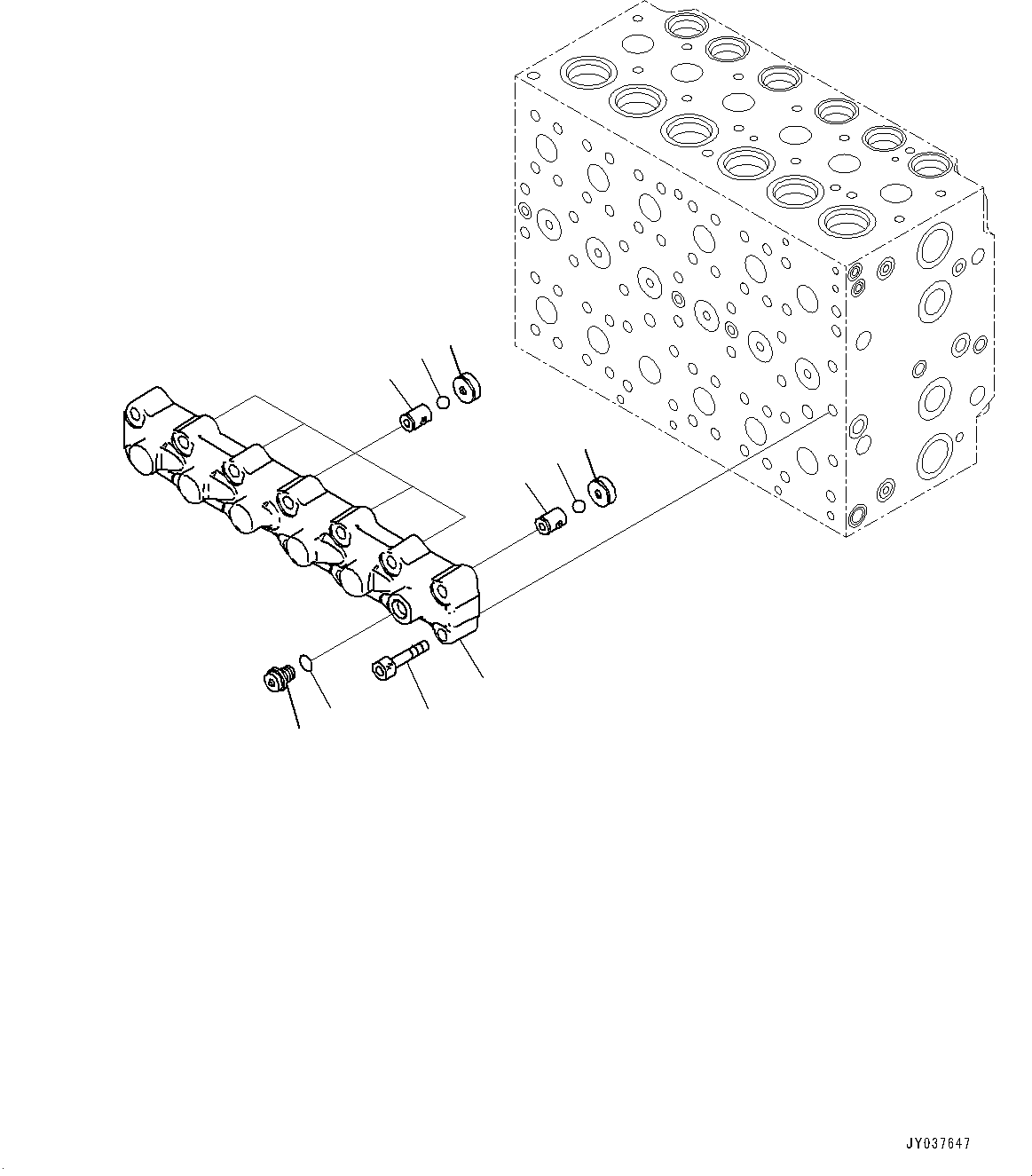 Клапан в сборе 723-40-67400 KOMATSU