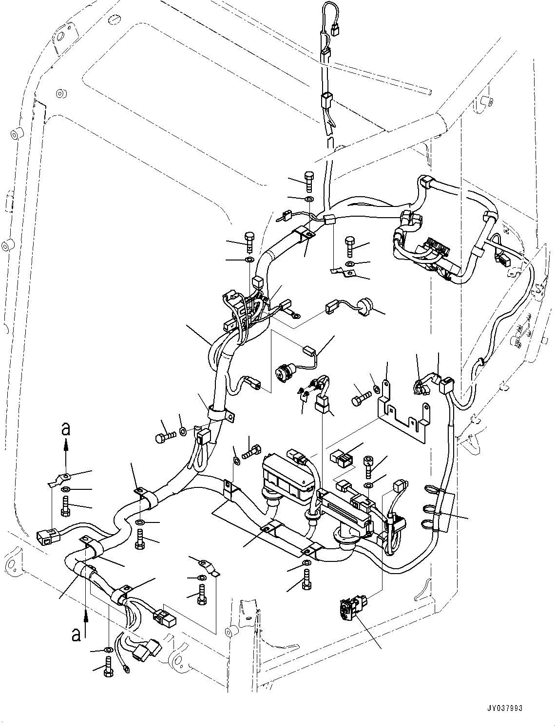 Жгут проводов 22F-06-53411 KOMATSU