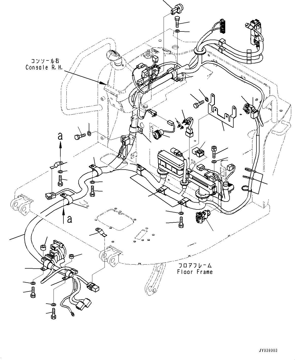 Жгут проводов 22F-06-53310 KOMATSU