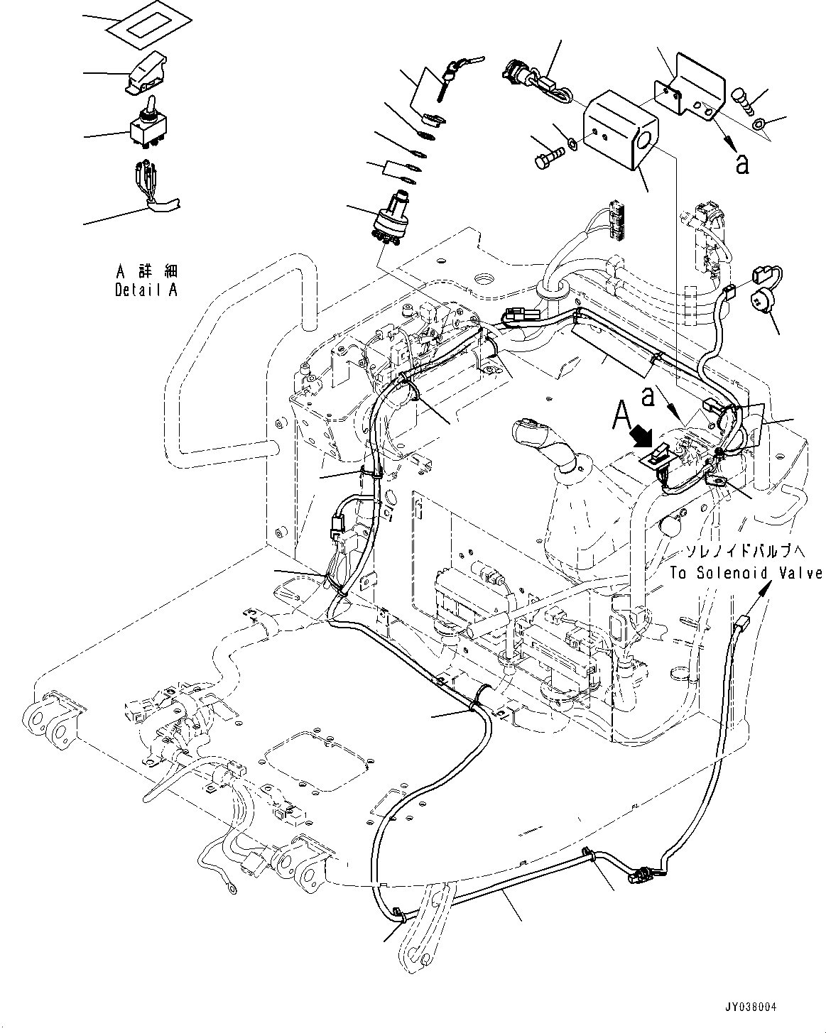 Крышка 22F-54-52780 KOMATSU