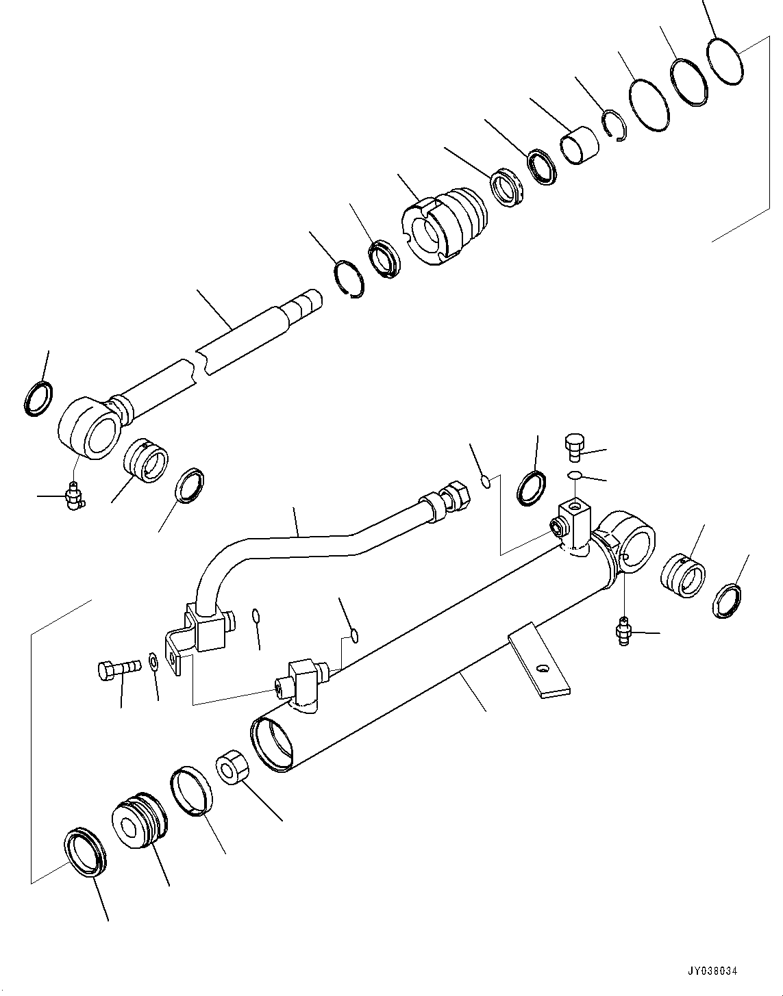 Стопорное кольцо 707-75-30110 KOMATSU