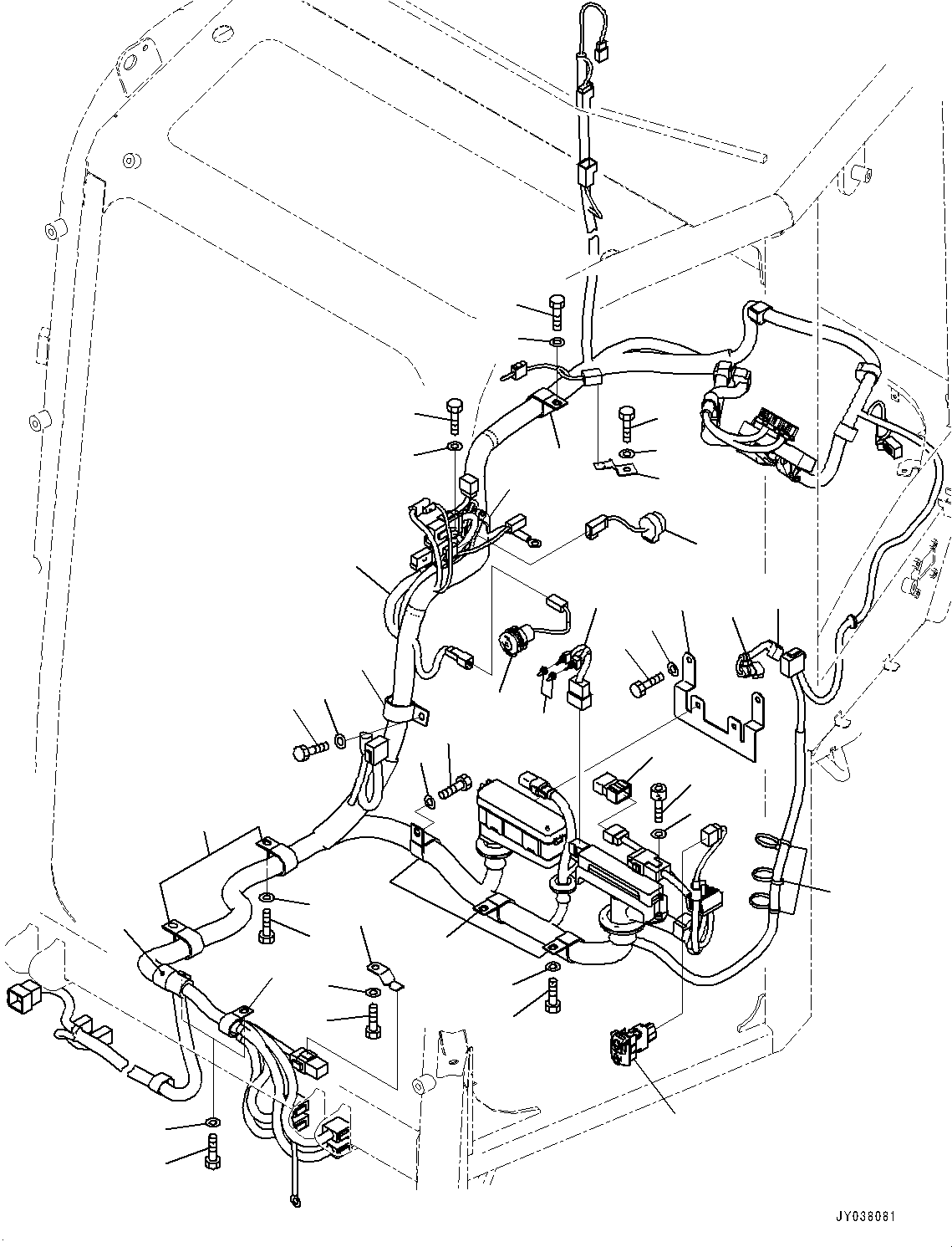 Жгут проводов 22N-06-59510 KOMATSU