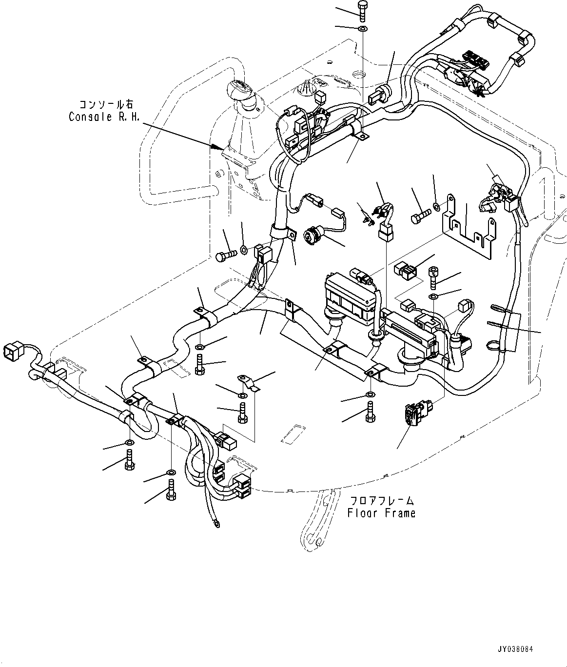 Жгут проводов 22N-06-59610 KOMATSU