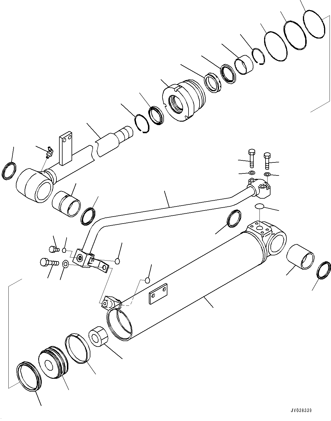 Головка цилиндра 707-29-10C40 KOMATSU