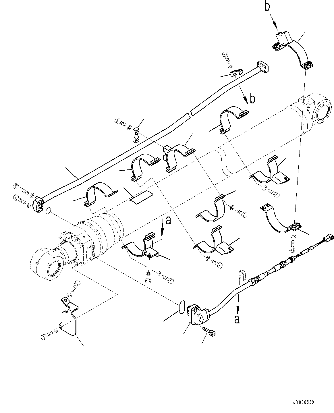 Sensor Assembly, Stroke 707-97-00600 KOMATSU