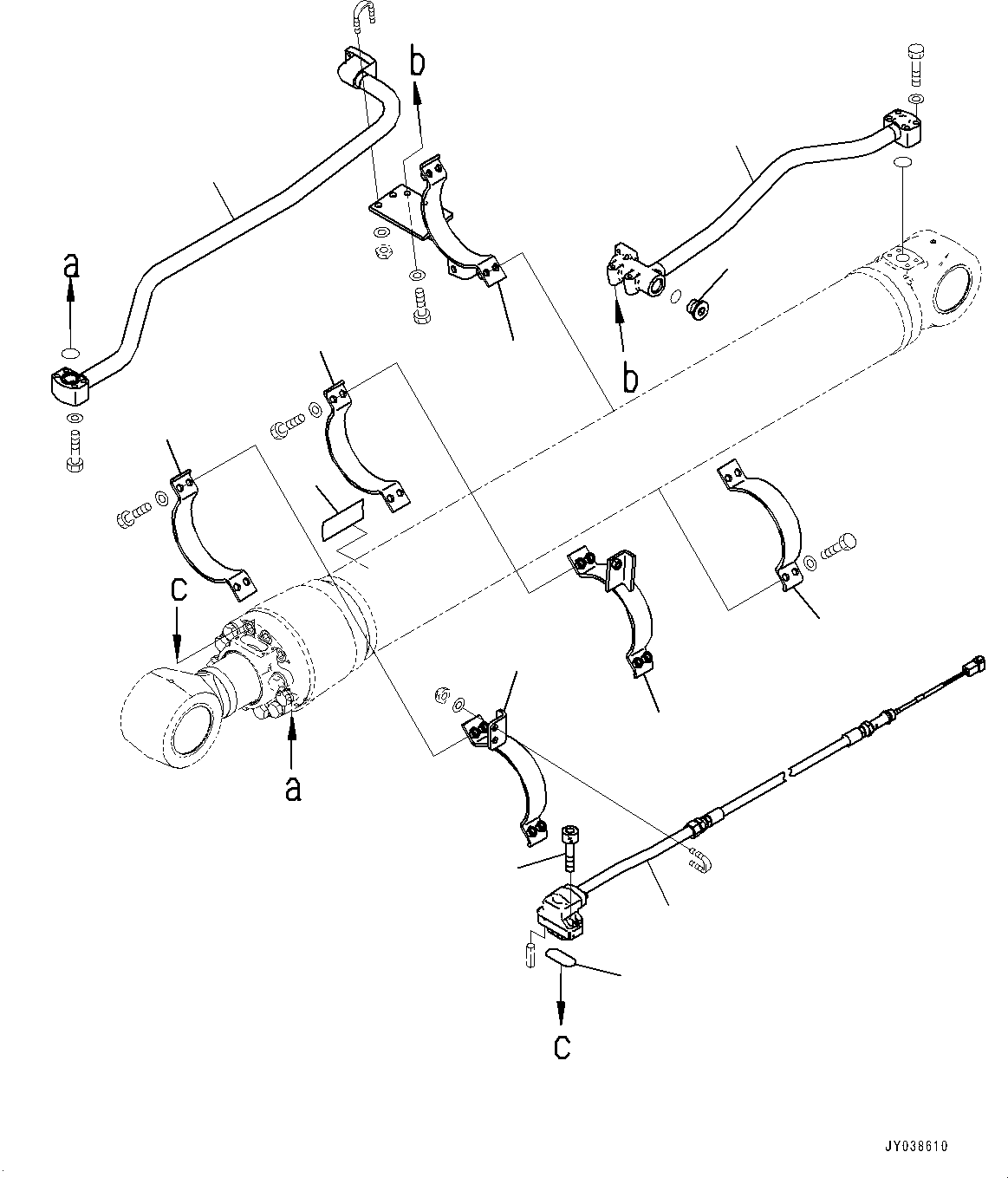 Sensor Assembly, Stroke 707-97-00640 KOMATSU