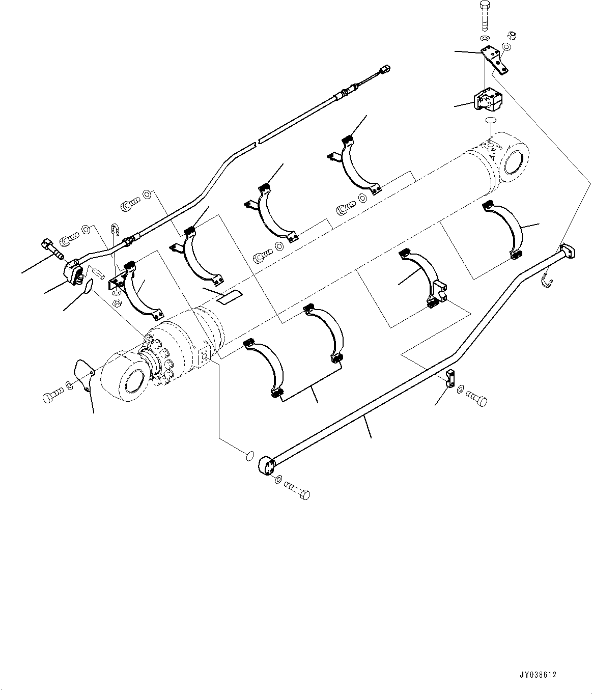 Sensor Assembly, Stroke 707-97-00650 KOMATSU