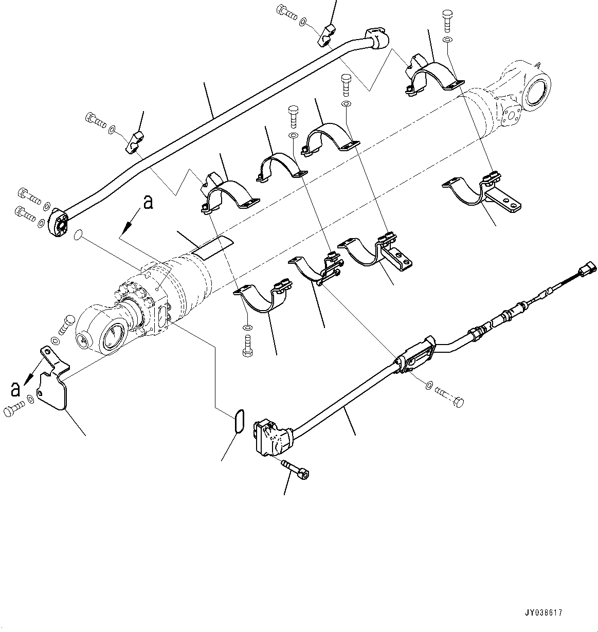 Sensor Assembly, Stroke and Reset 707-97-00541 KOMATSU