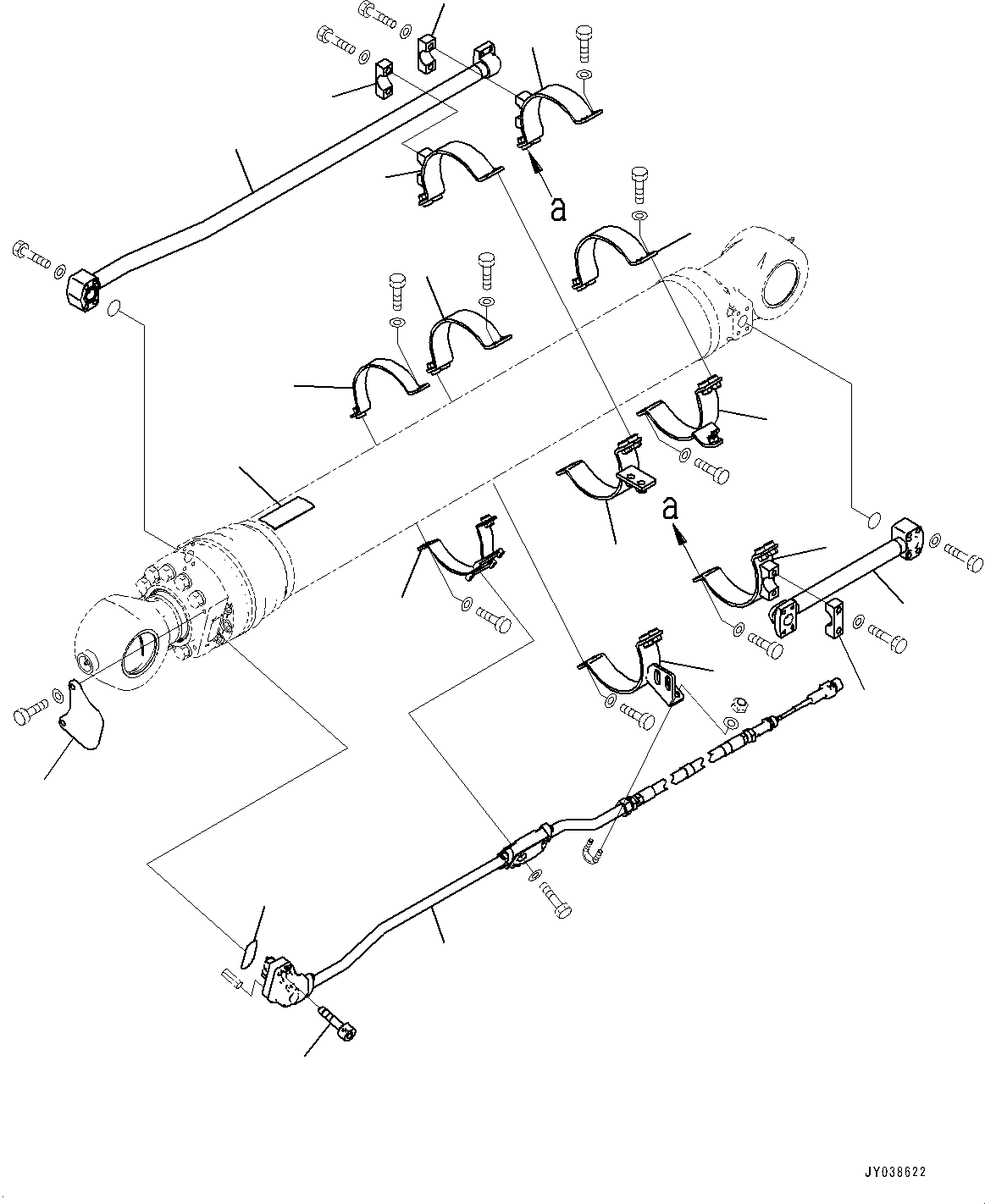Sensor Assembly, Stroke and Reset 707-97-00670 KOMATSU