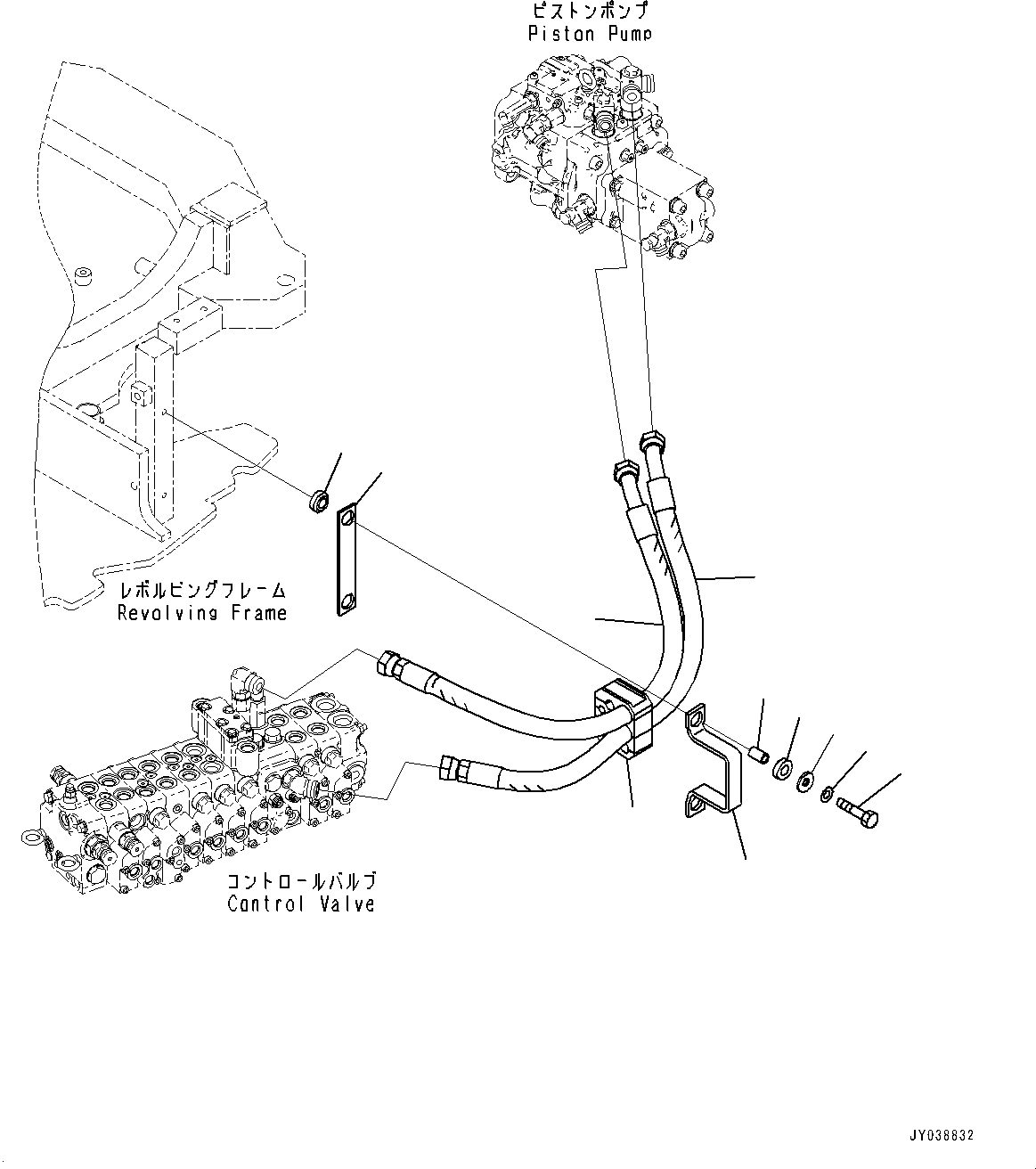 Амортизирующая подушка 22N-62-56550 KOMATSU