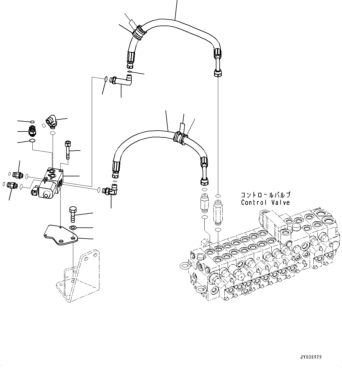 VALVE, ASSEMBLY 2A1-62-13120 KOMATSU