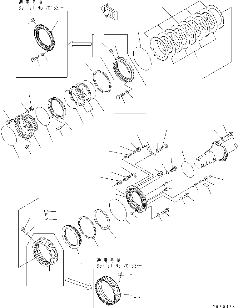GEAR,L.H. 427-33-11530 KOMATSU