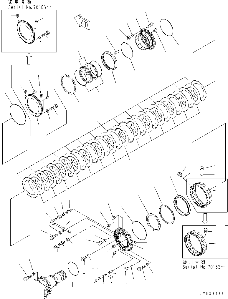Диск \0\569-33-61240 KOMATSU