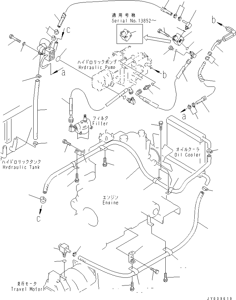 Шланг 361-18-22110 KOMATSU