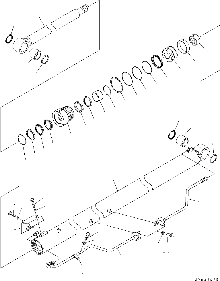 BUSHING (2.8M - 5.0M) 707-52-90431 KOMATSU