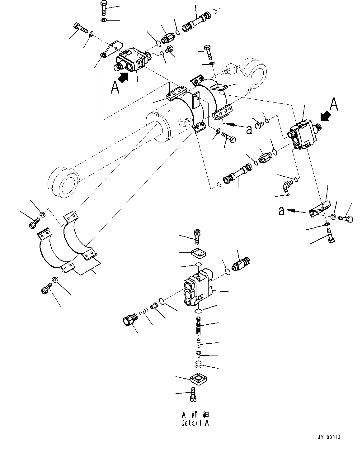 Клапан пилотный 702-21-08513 KOMATSU