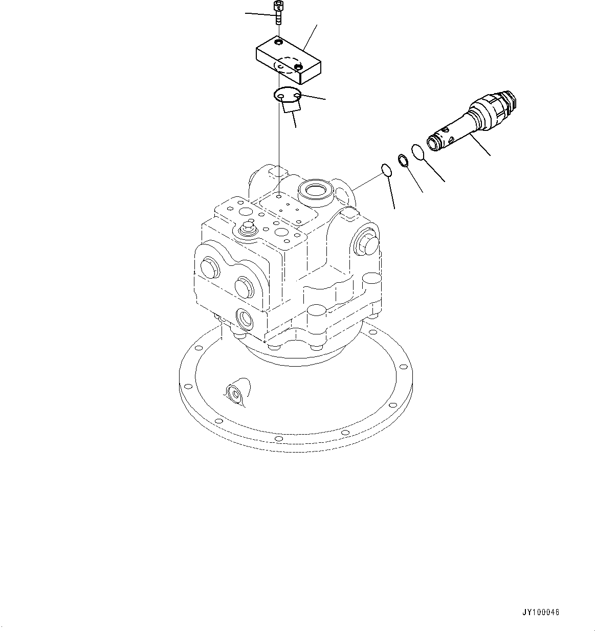 Предохранительный клапан 702-77-02190 KOMATSU