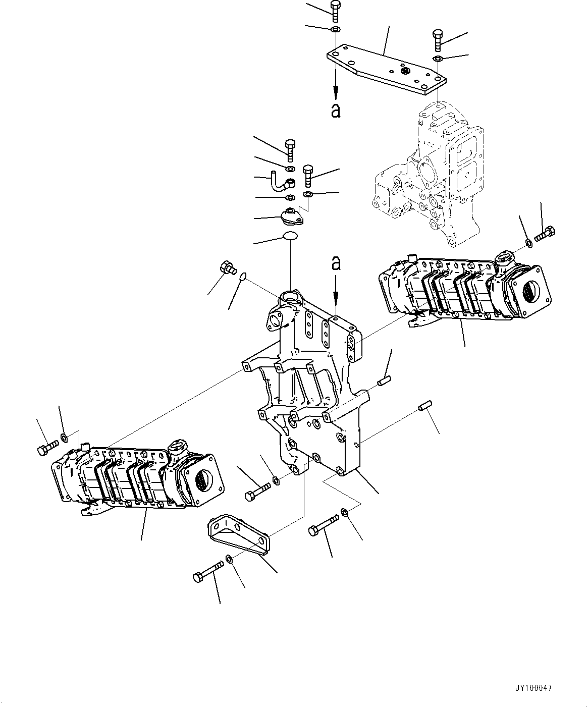 Пластина 6246-21-6220 KOMATSU
