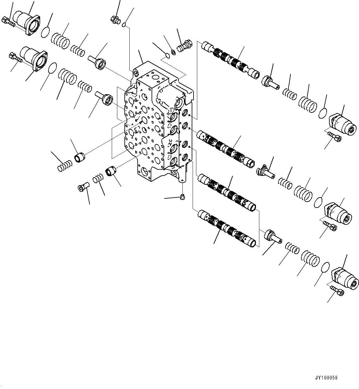 Клапан управления в сборе 709-14-96100 KOMATSU