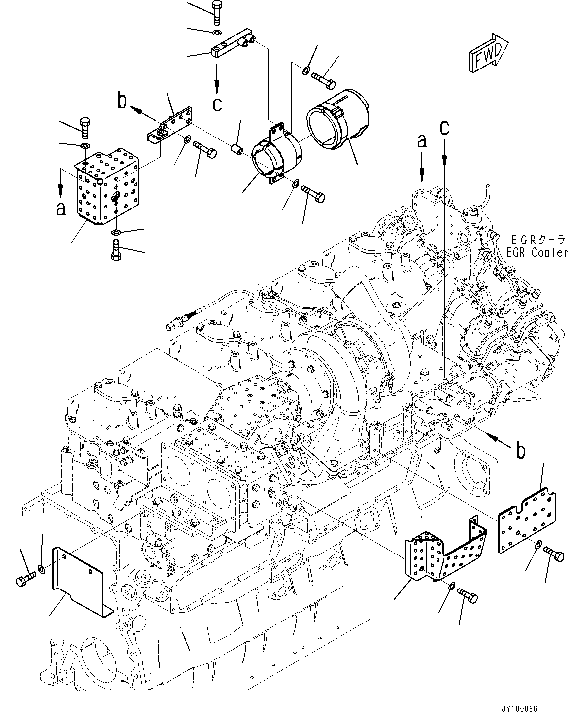 Крышка 6246-11-7930 KOMATSU