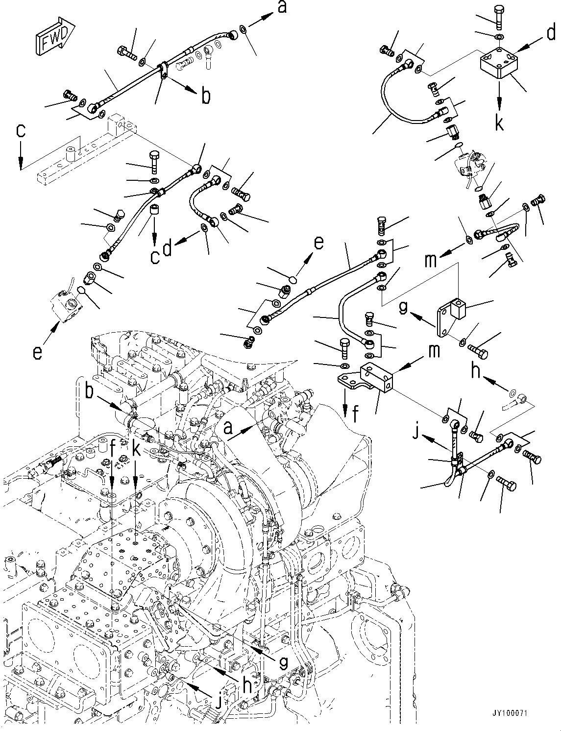 Соединение 6246-61-6930 KOMATSU
