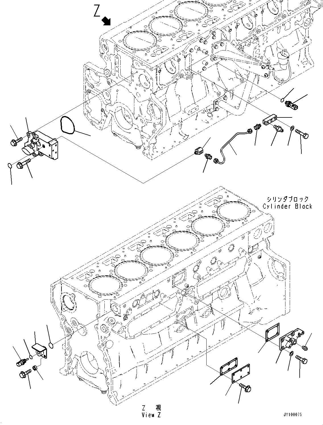 Блок 6246-51-5230 KOMATSU
