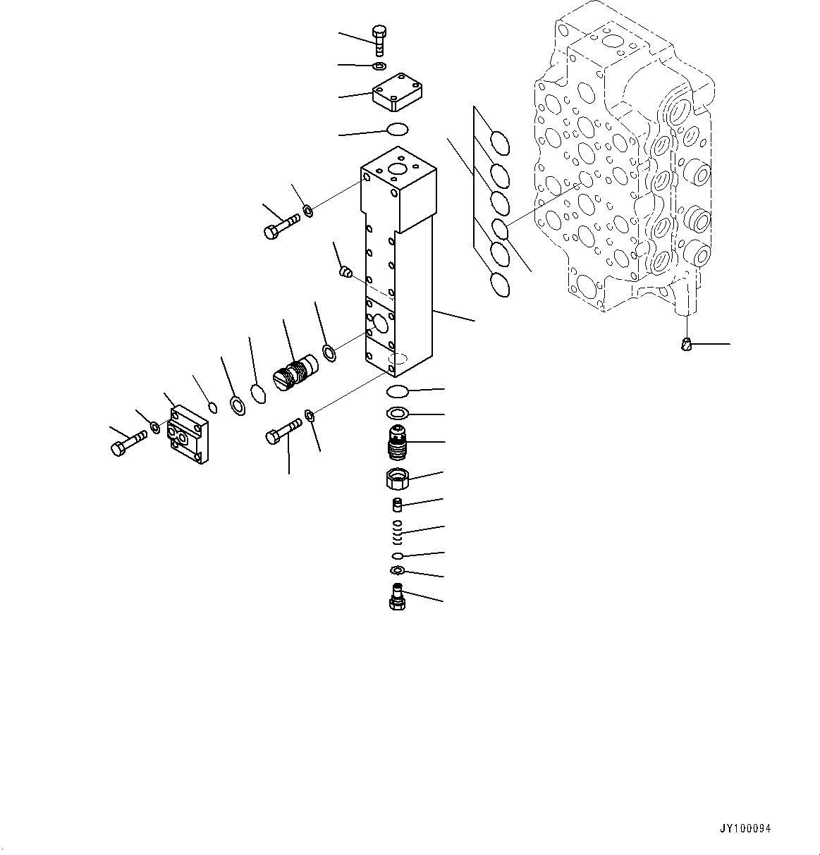 Уплотнительное кольцо круглого сечения 706-66-40460 KOMATSU