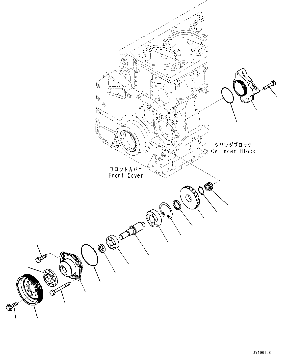 Картер 6246-81-3110 KOMATSU