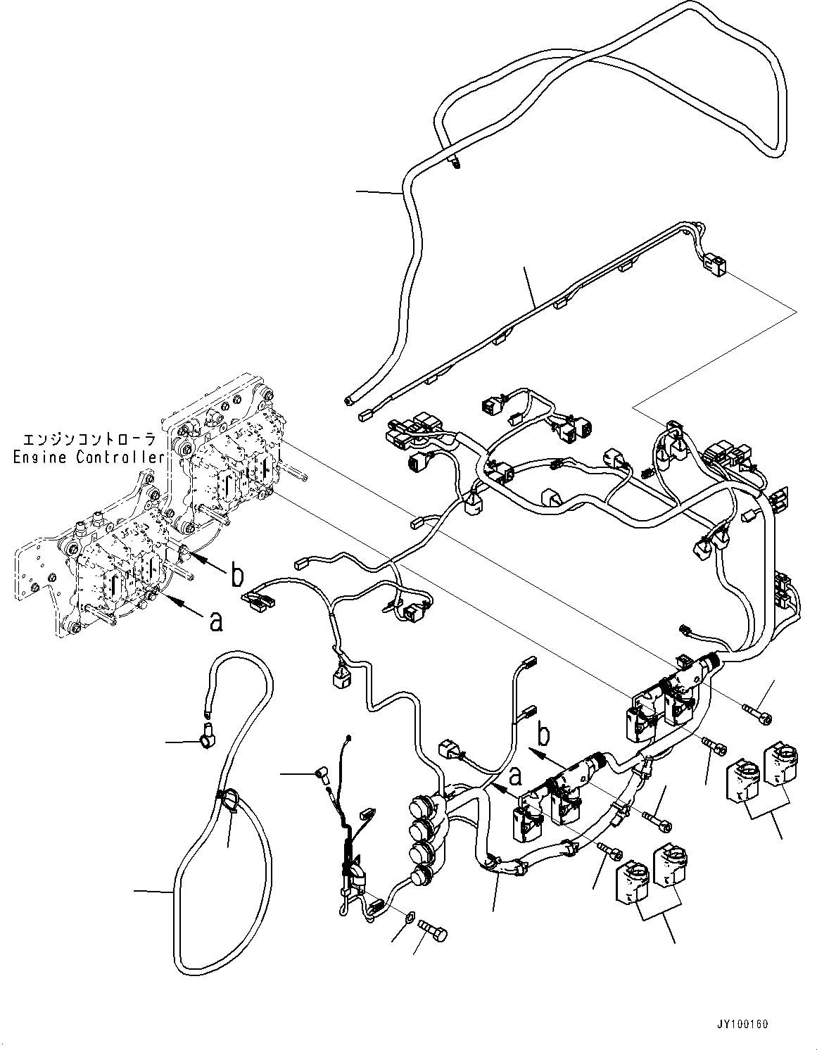 Жгут проводов 21N-06-51681 KOMATSU