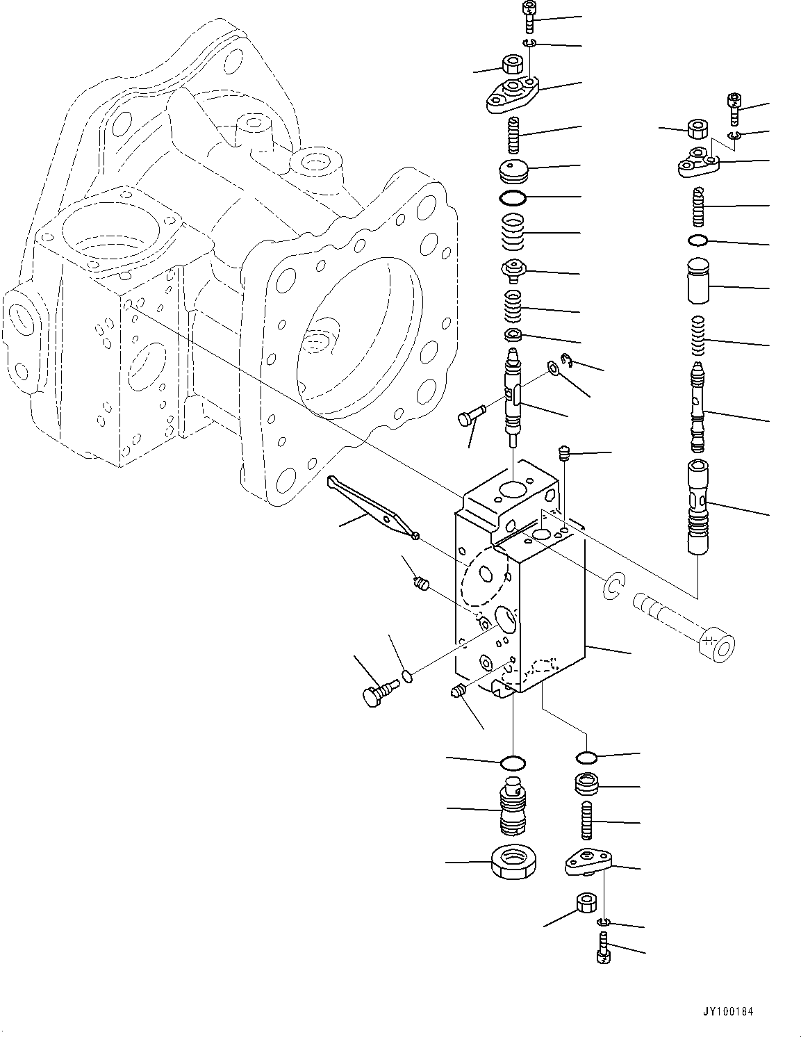 Valve Assembly, Servo 708-2H-03380 KOMATSU