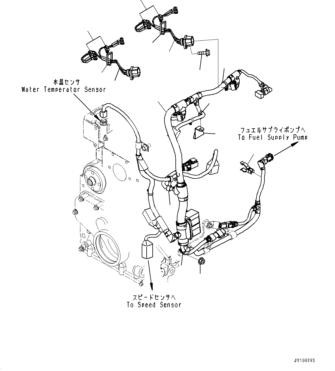 Жгут проводов 6751-81-8451 KOMATSU