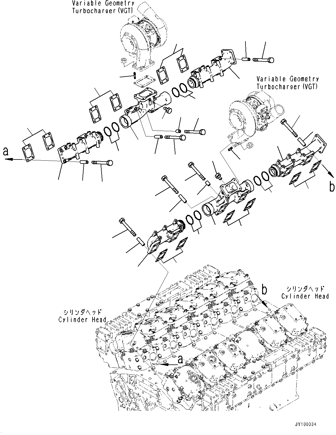Уплотнительное кольцо 6266-11-6980 KOMATSU