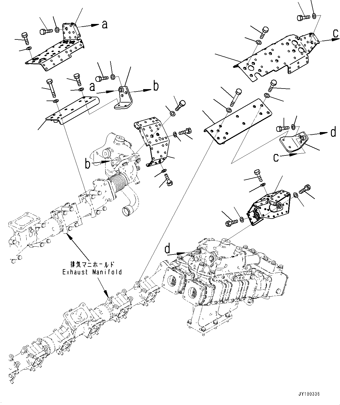 Крышка 6266-11-9340 KOMATSU