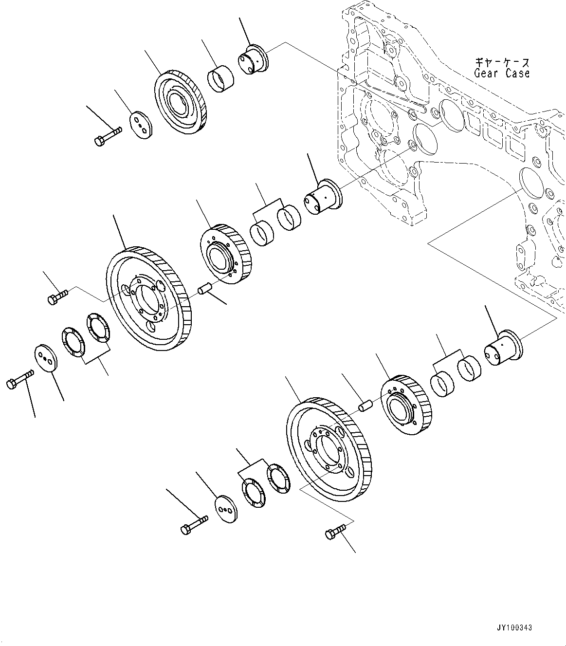 Gear Assembly 6266-31-6500 KOMATSU