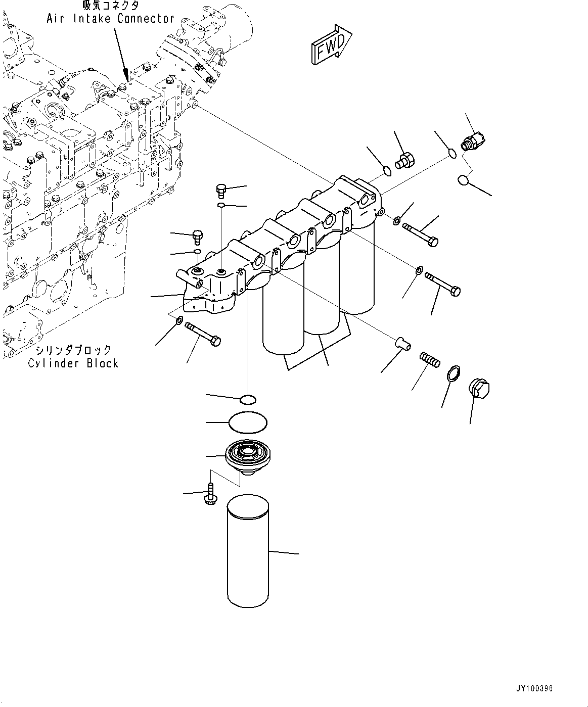Head Assembly 6266-51-6500 KOMATSU