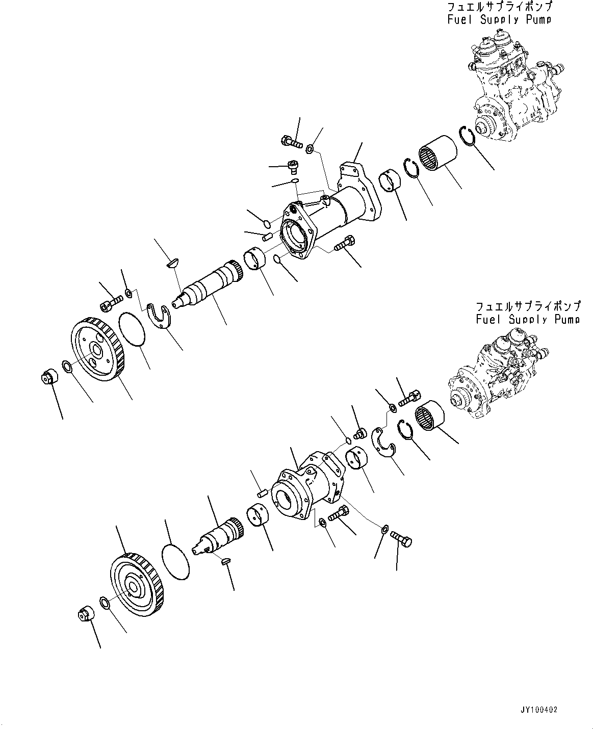 Корпус в сборе 6266-71-3100 KOMATSU