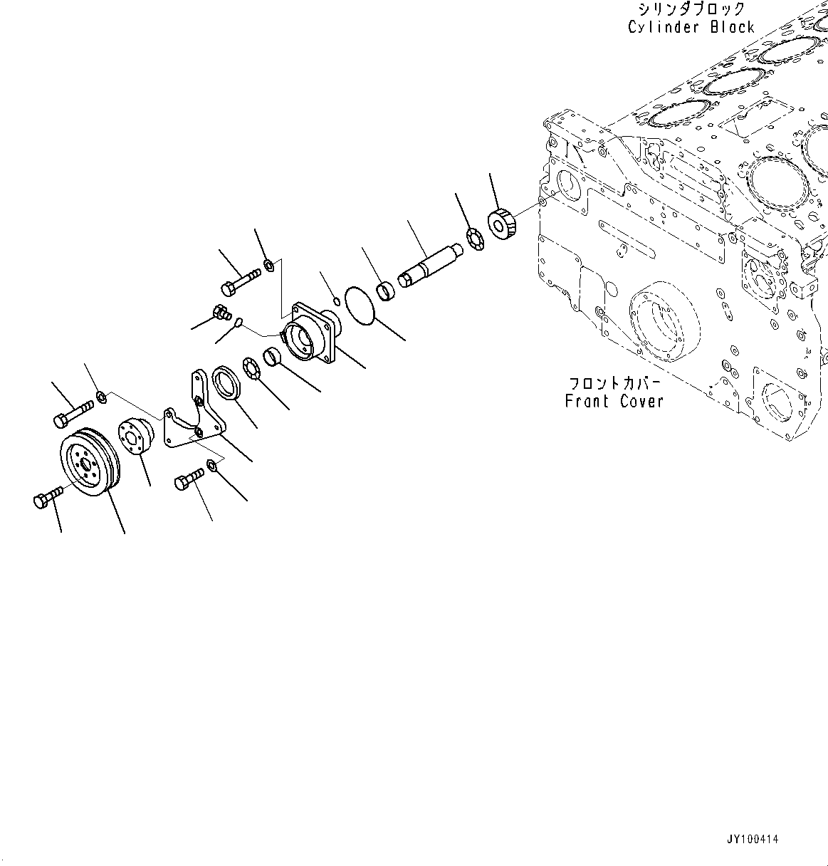 Кронштейн 6266-81-9230 KOMATSU