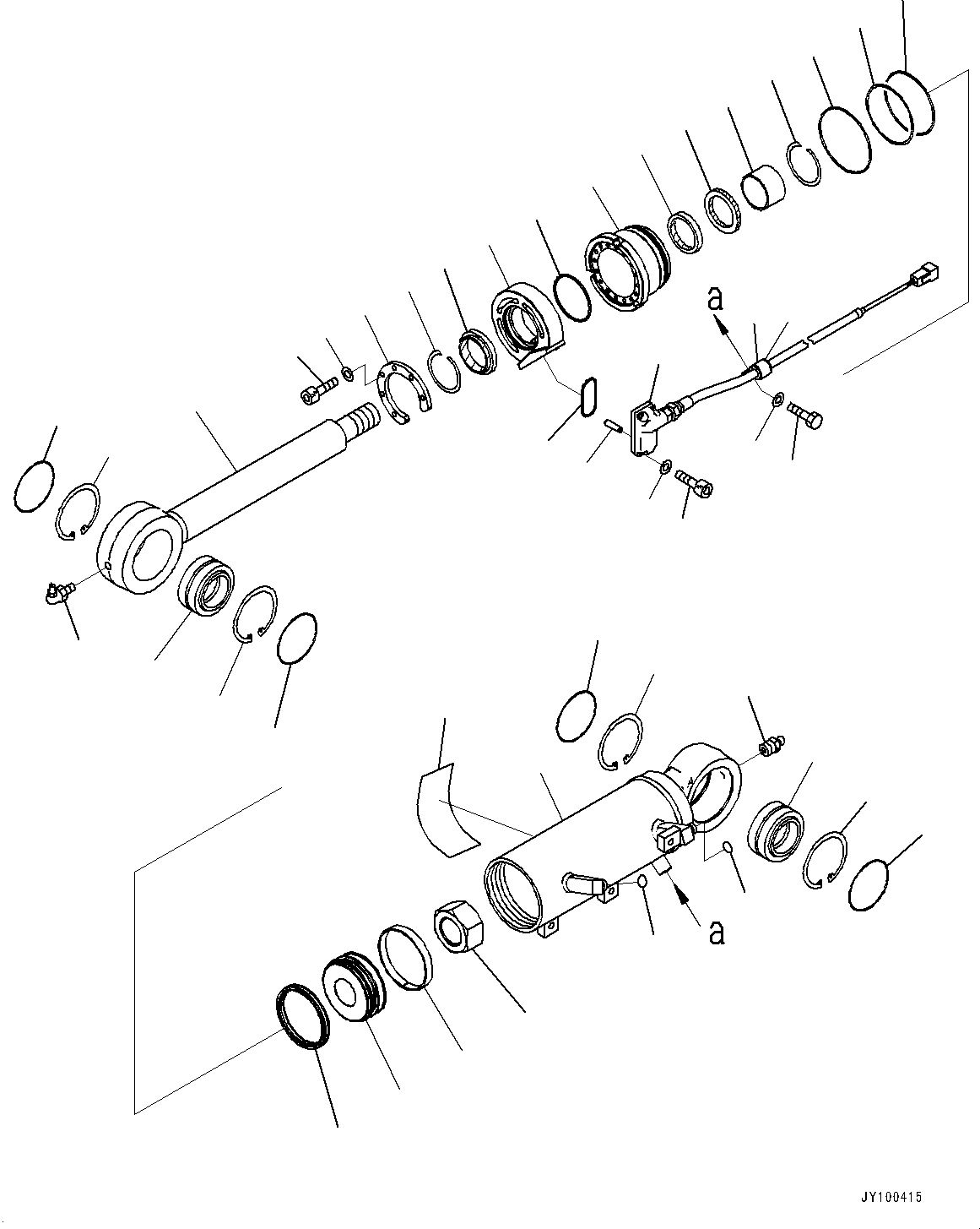 Sensor Assembly, Stroke 707-97-00401 KOMATSU