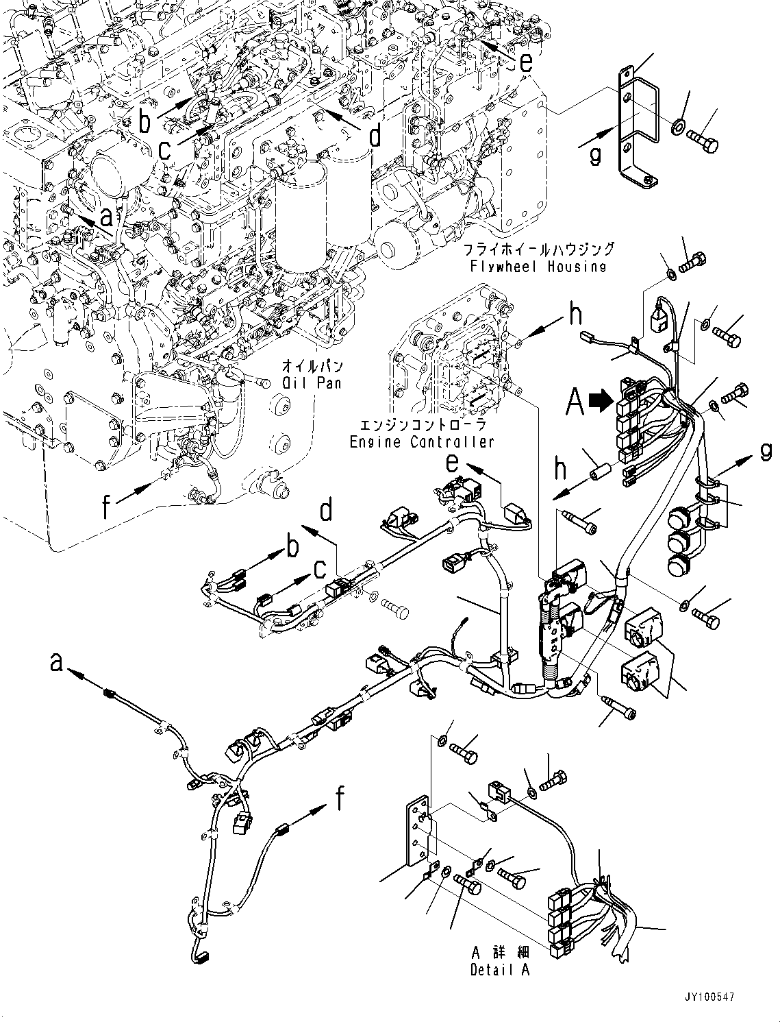 Жгут проводов 6266-81-8760 KOMATSU