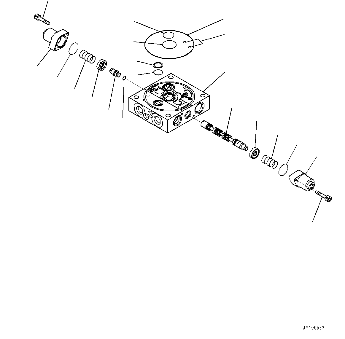 Клапан в сборе 723-51-15702 KOMATSU