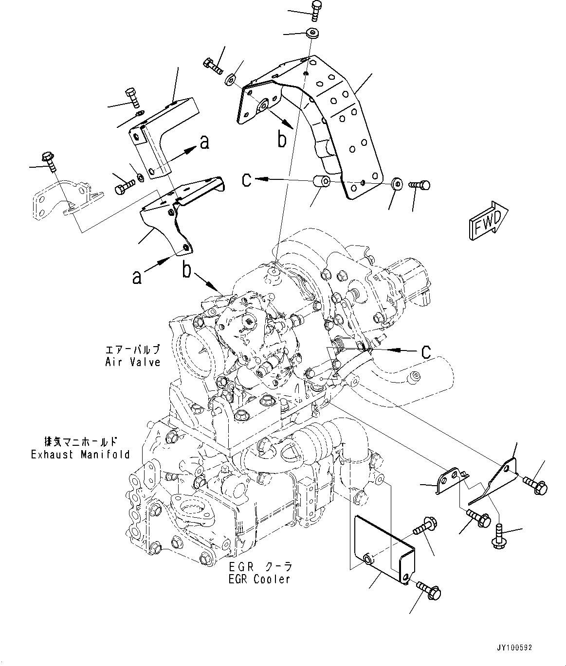 Крышка 6276-81-8540 KOMATSU