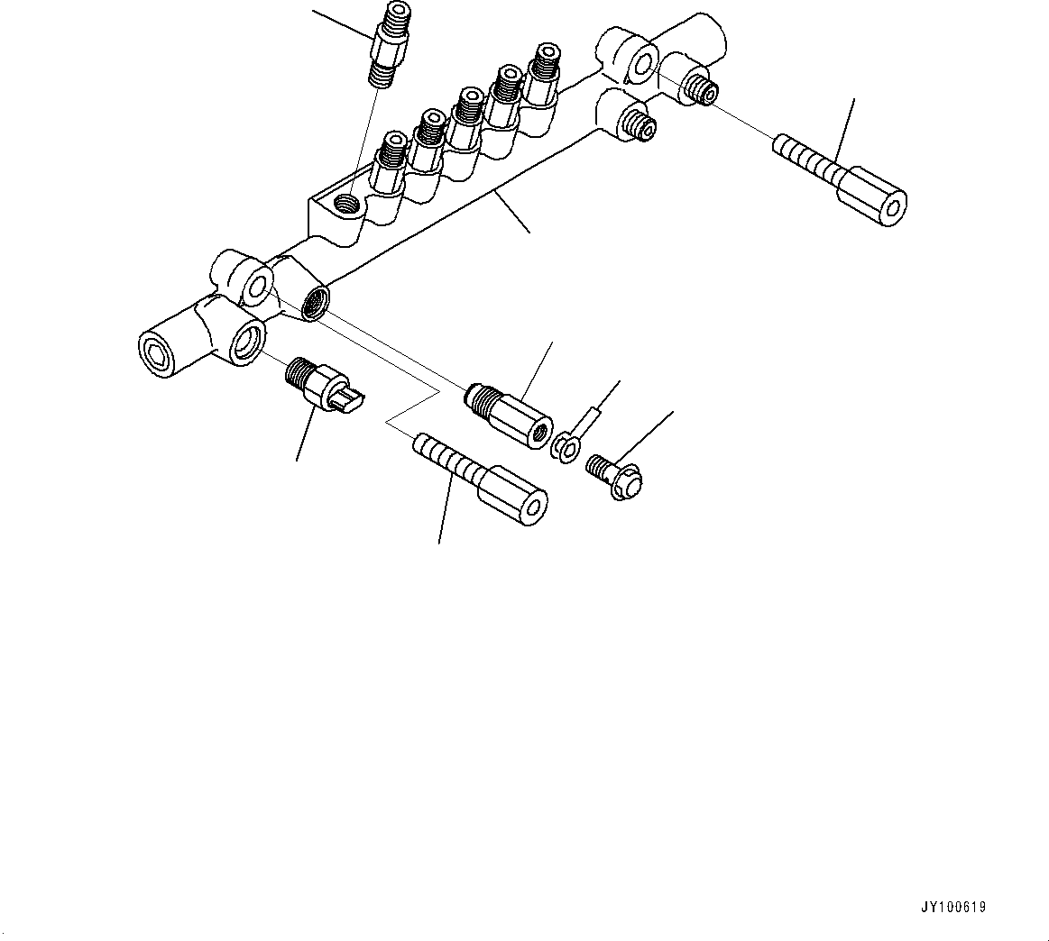 Limiter Assembly, Fuel Pressure ND095420-0650 KOMATSU