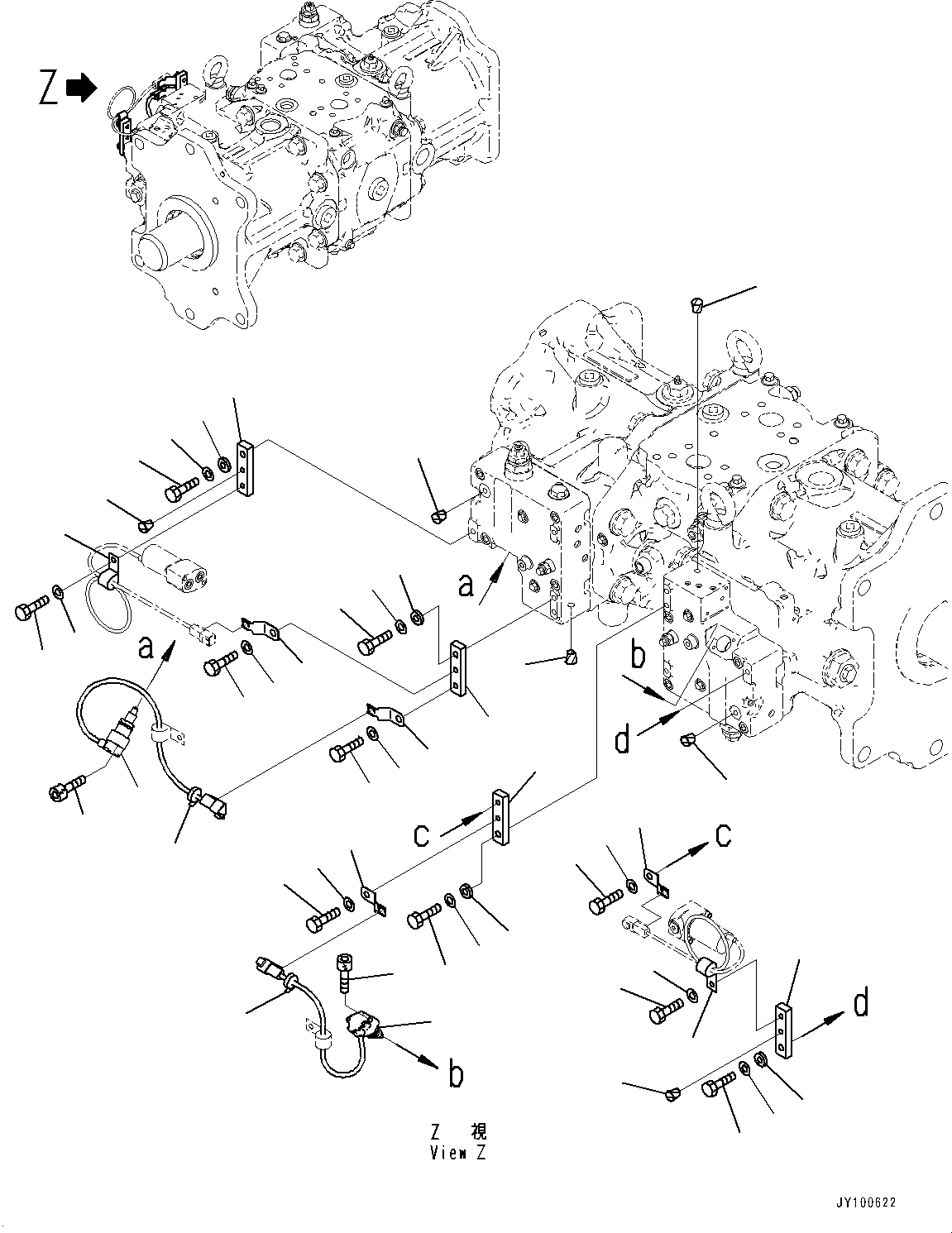 Пластина 708-2K-19270 KOMATSU
