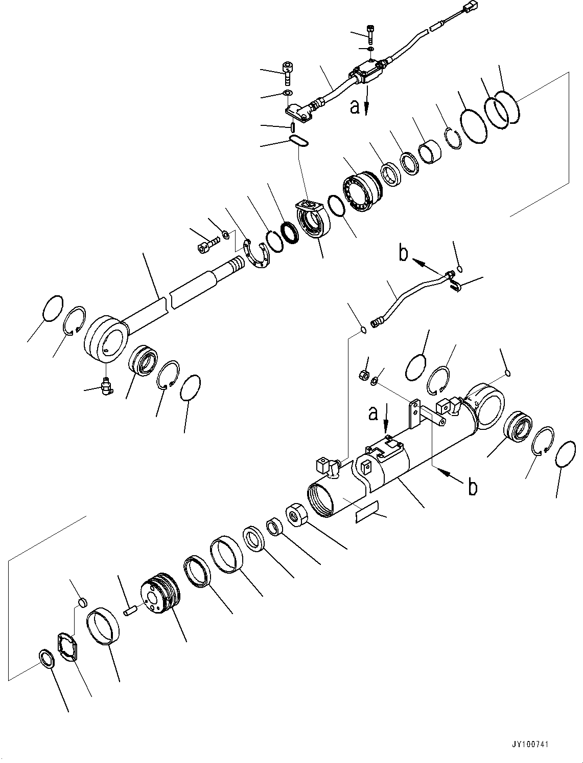 Sensor Assembly, Stroke and Reset 707-97-00341 KOMATSU
