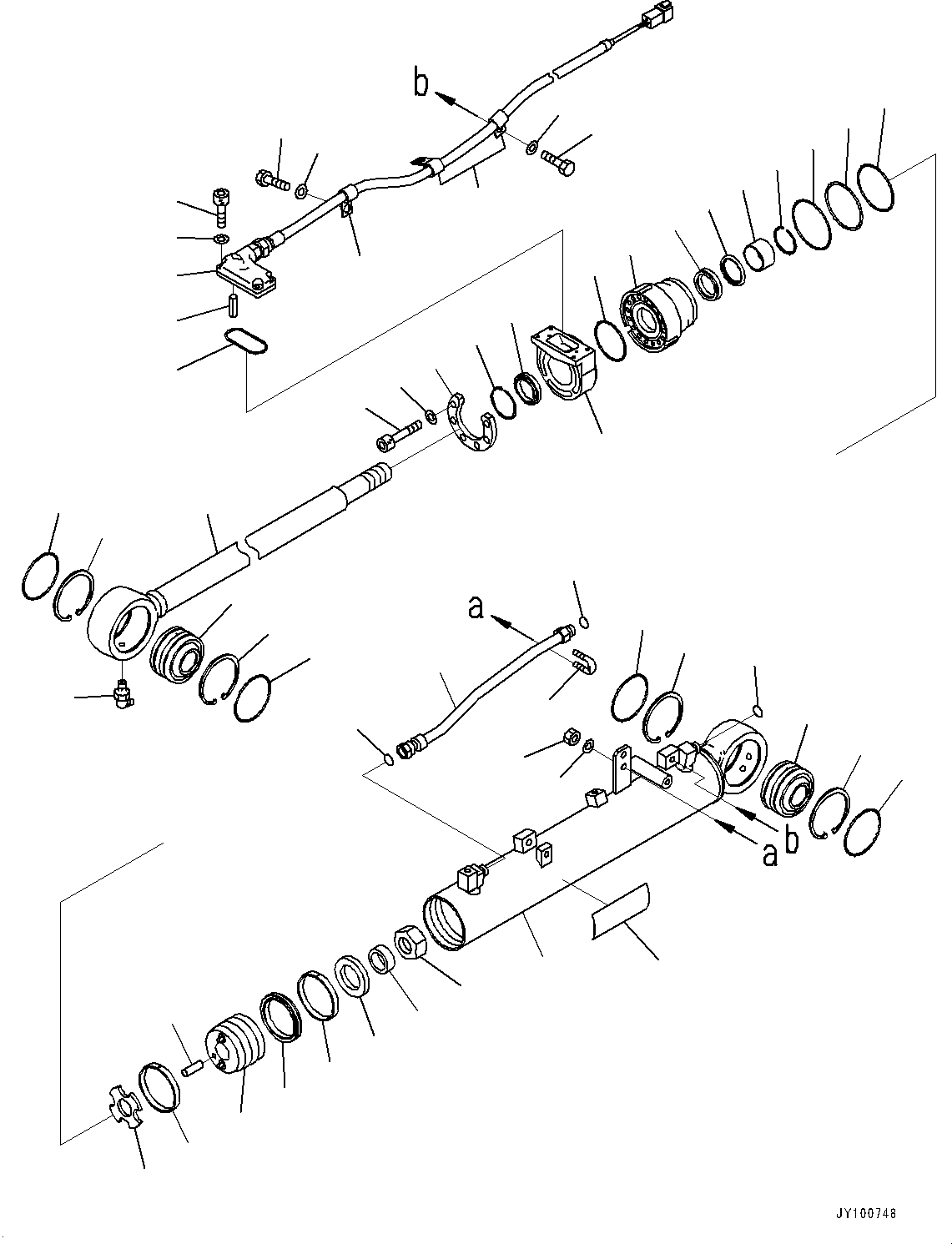 Sensor Assembly, Stroke 707-97-00380 KOMATSU