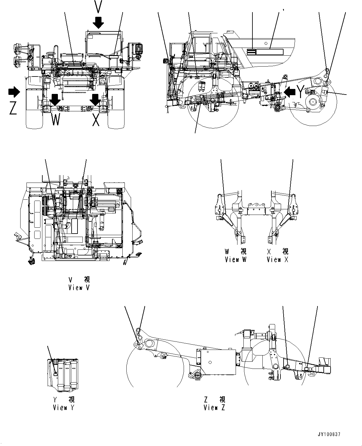 Маркировочная табличка 569-93-81572 KOMATSU