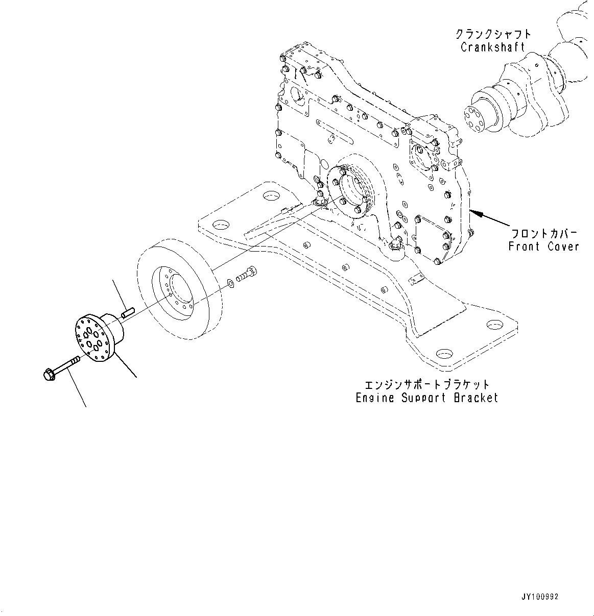 Переходник 6266-31-1370 KOMATSU