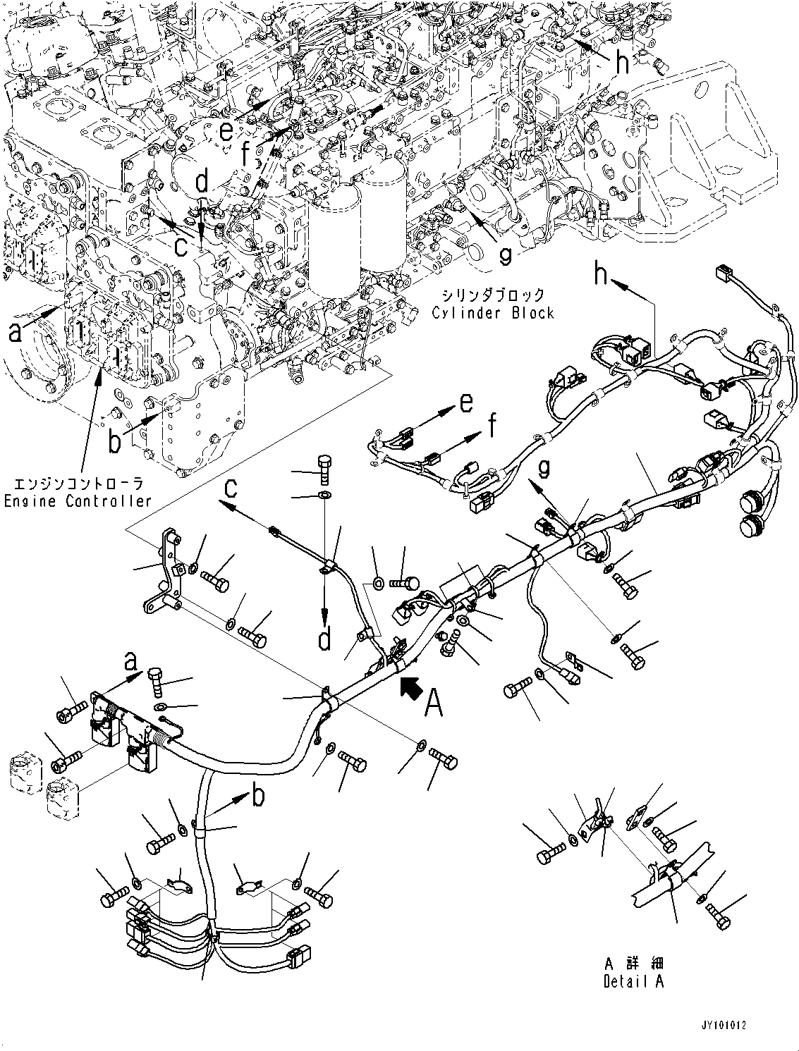 Жгут проводов 6266-81-7151 KOMATSU