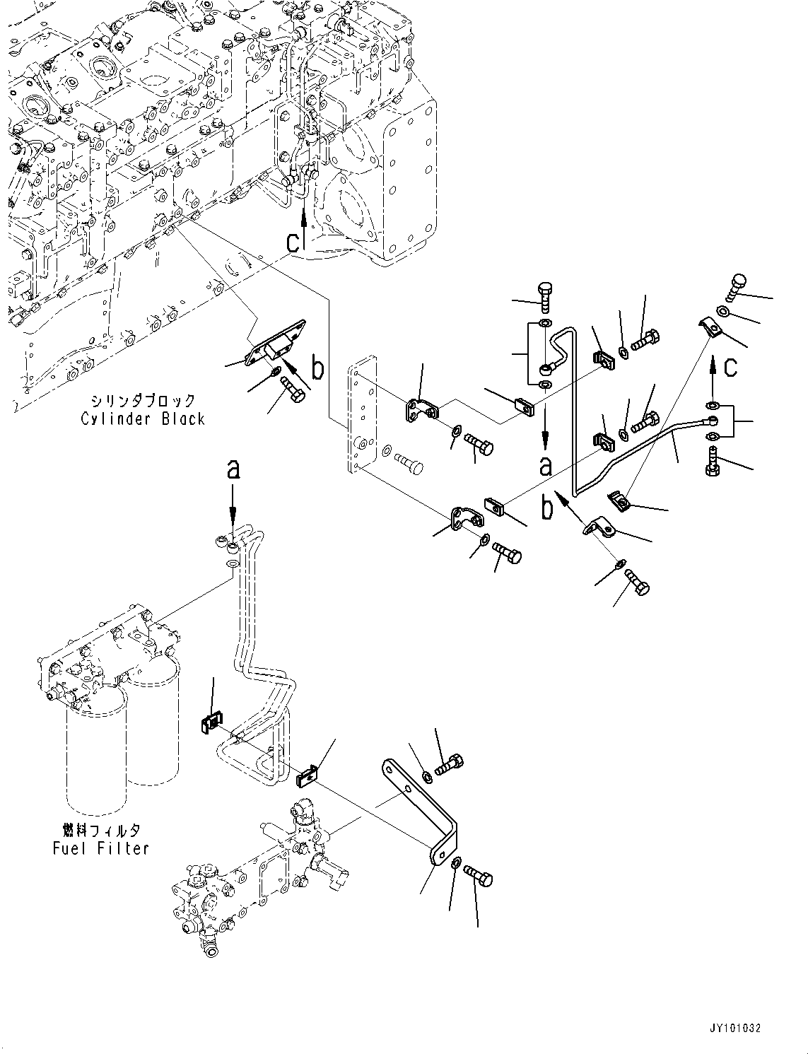 Трубка 6266-71-5260 KOMATSU